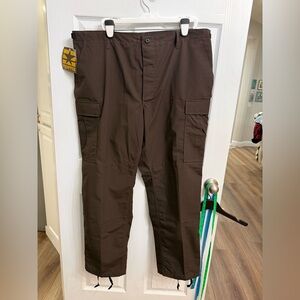 Propper Uniform BDU Trouser Brown Button Fly Tactical LEO Cargo Pants XL Deputy